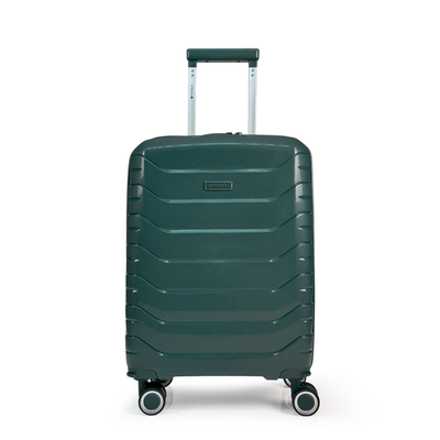 Pegasus - terock, small cabin size/carry-on (4 wheel) 52cm/18in luggage 8kg suitcase, Dark Green, medium