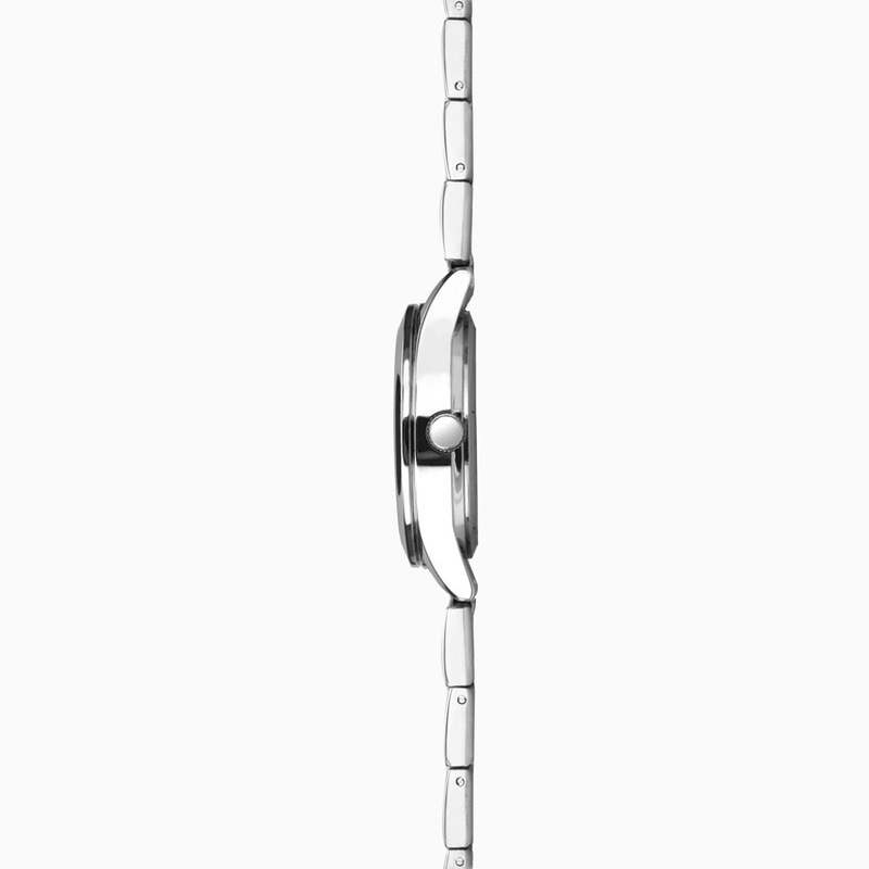 Sekonda taylor ladies watch | silver case & stainless steel bracelet with pale brown dial - 40399, , medium image number null