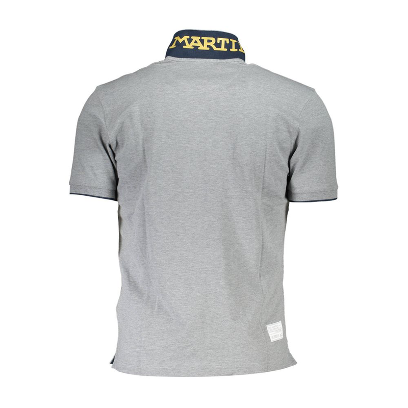 Grigio cotton men polo-null