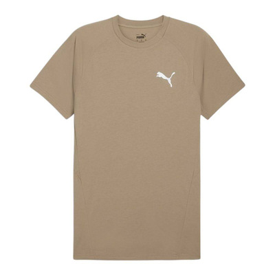 Evostripe t-shirt, Brown, medium