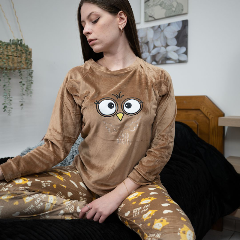Womens thick velvet pajamas #f5210 image number null