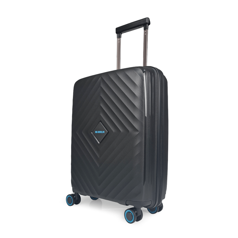 Bg berlin - cube cabin size/carry-on (4 wheel) 55cm/20in luggage 10kg suitcase-null