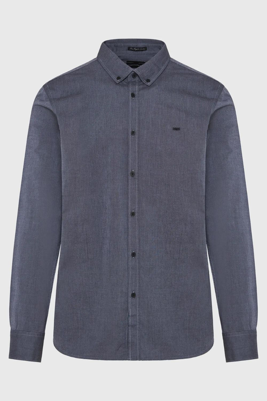 Funkybuddha oxford shirt bd-null