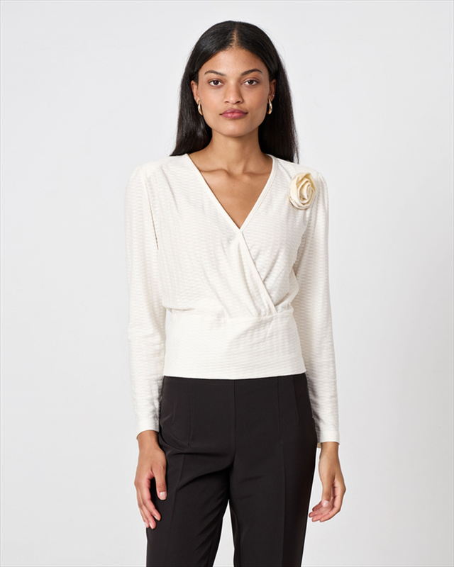 Blouse embossed-null