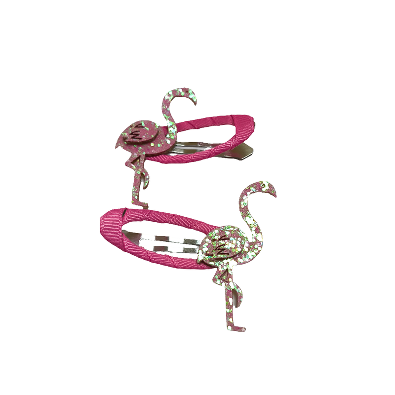 Children hair accessories clip swans-null