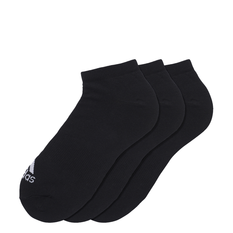 Adidas performance no-show thin socks 3 pairs black aa2312-null