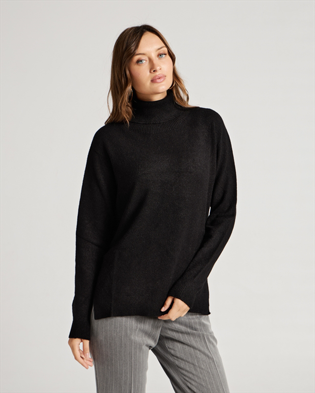 Product image: Knitted sweater high neck-null