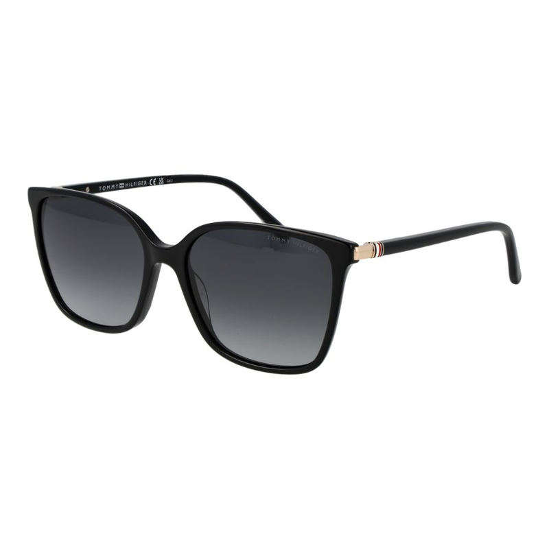 Black acetate sunglasses-null