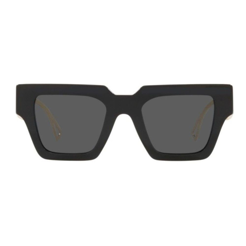 Black acetate sunglasses-null