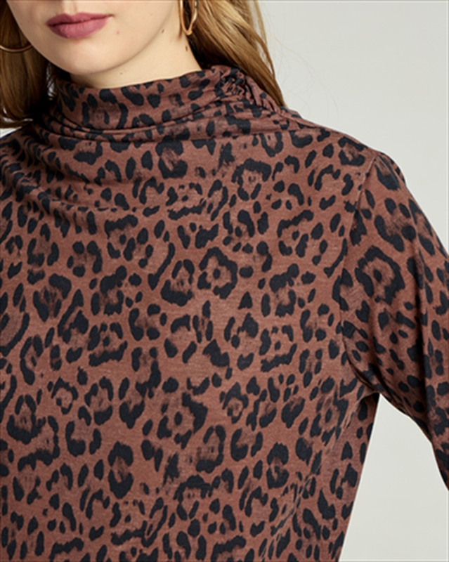 Blouse animal print image number null