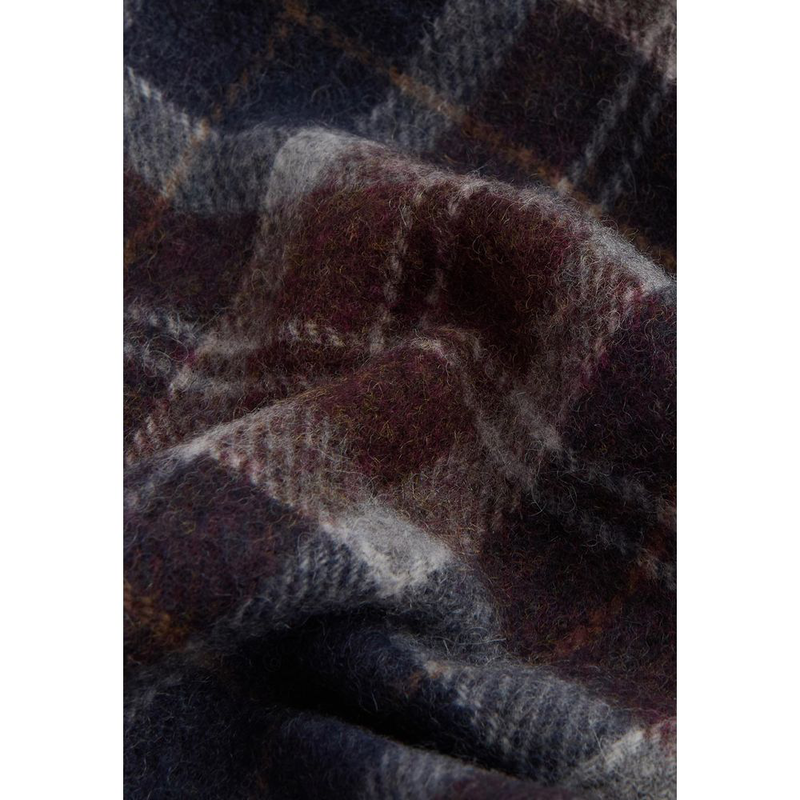 Bicolor wool scarf-null