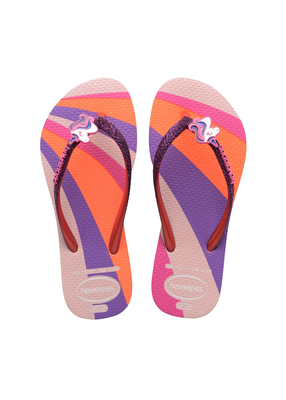 Havaianas kids slim glitter II, Candy Pink, medium