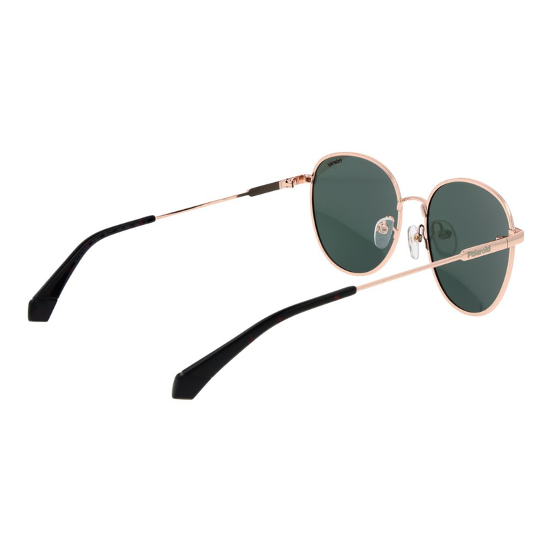 Rose gold metal sunglasses-null