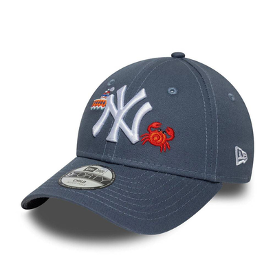 Child nautical icon 9forty  york yankees adjustable cap, Dark Blue, medium