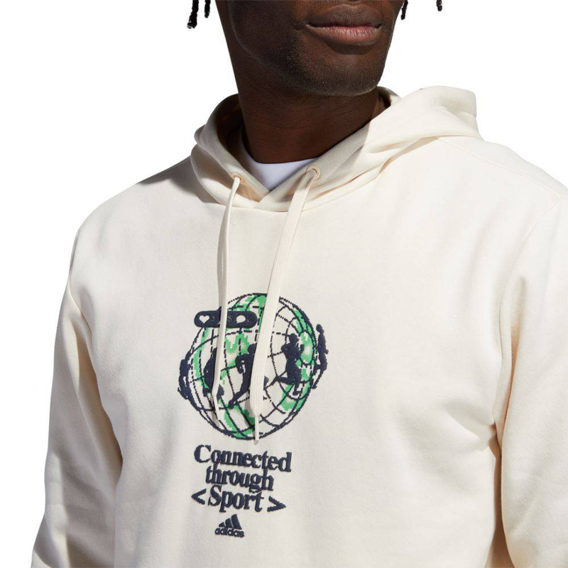 Connected through sport graphic hoodie-null
