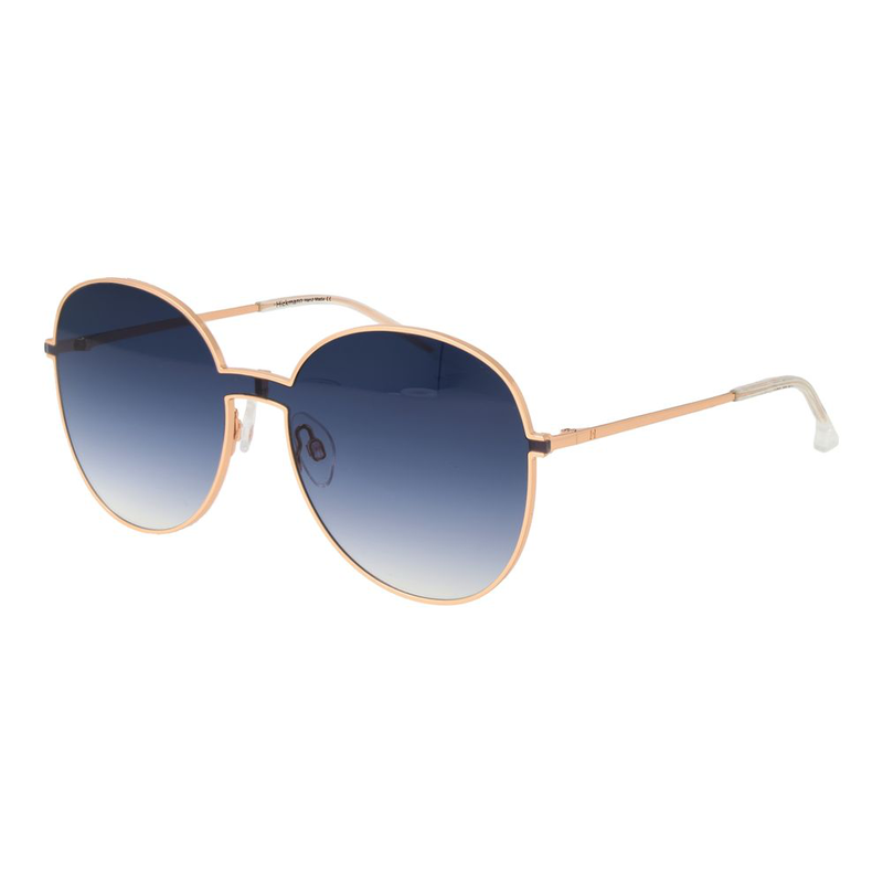 Gold metal sunglasses-null