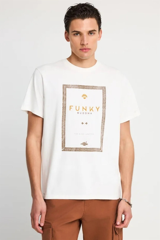 T-shirt km with print - funky buddha-null