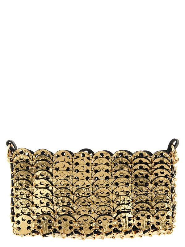 Black calfskin crossbody bag-null