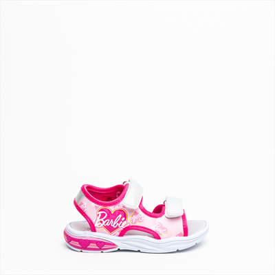 Barbie ankle strap girls sandals with lights