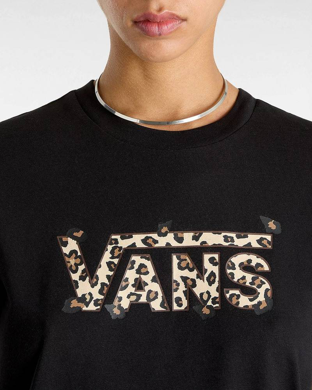 Vans womens animalier crew ss tee-null