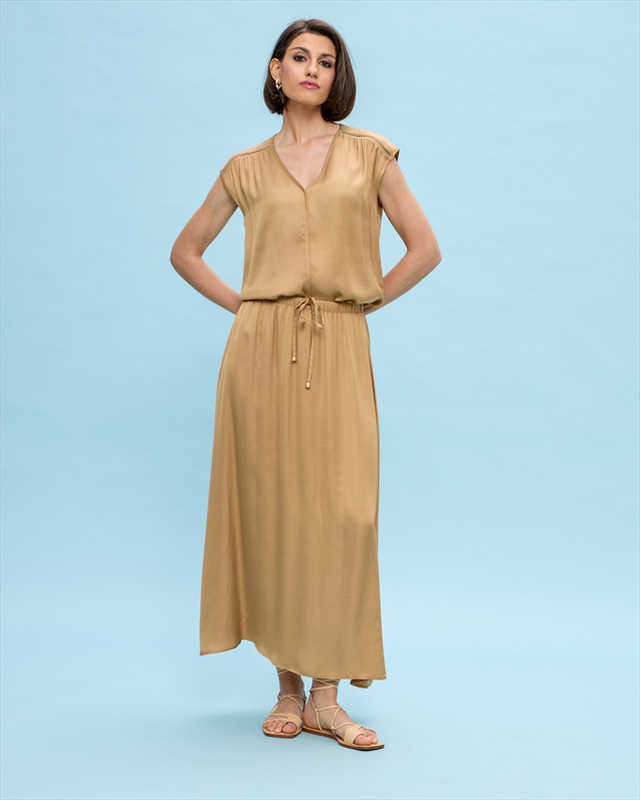 Long skirt cupro-null
