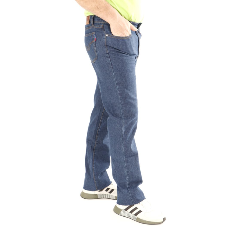 Mens jean pants classic elastic #k788 image number null