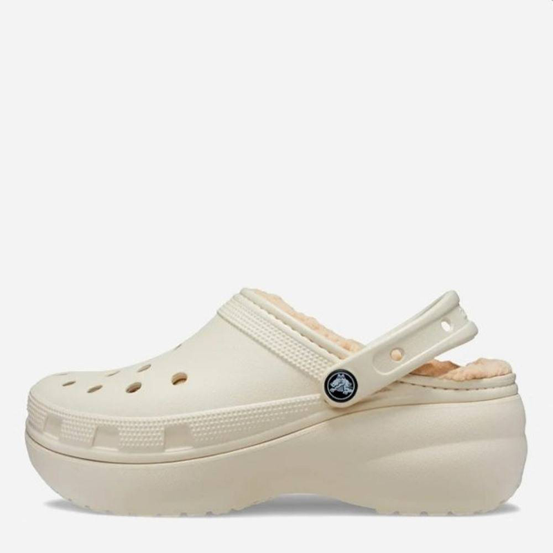 Crocs classic platform lined clog w-null