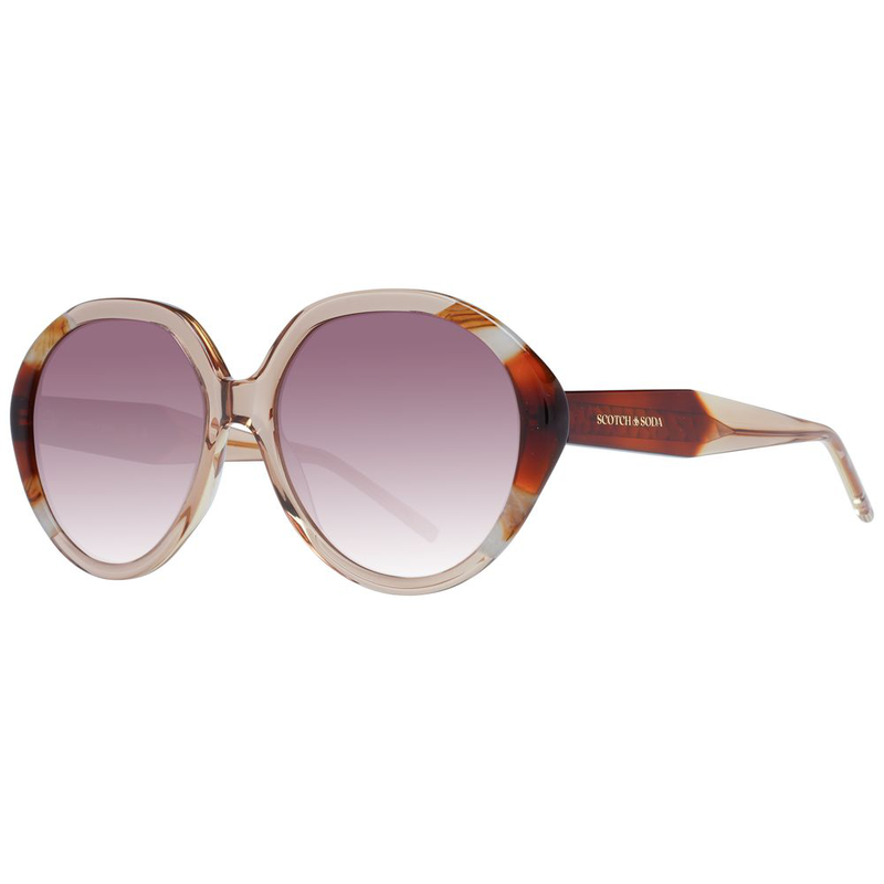 Brown acetate sunglasses-null
