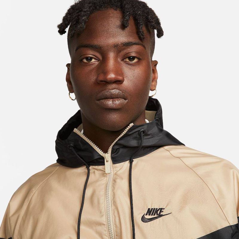 Woven lnd hooded windrunner image number null