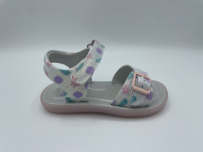 Babaya girls' sandals - ocean-inspired first steps pp24107301, Pink, medium