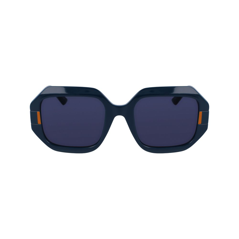Blue injected sunglasses-null