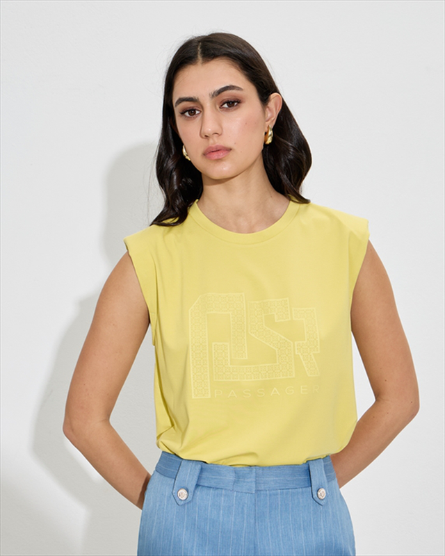 Blouse lycra sleeveless-null