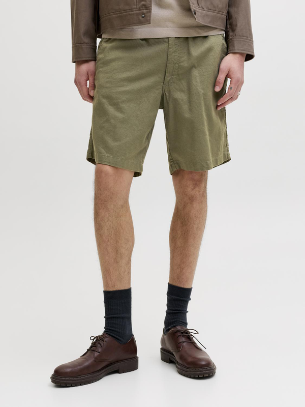 Jpstjaiden jogger shorts - deep lichen green-null