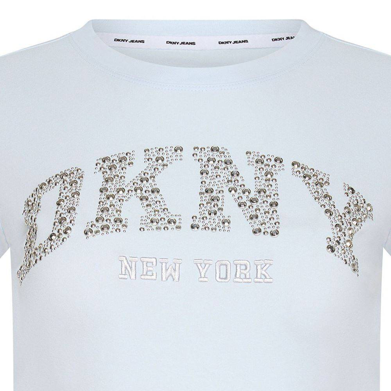 Dkny logo short sleeve top-null