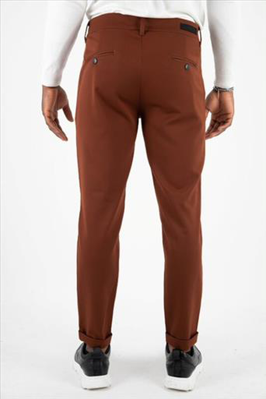 Stefan cotton slim fit trousers-null