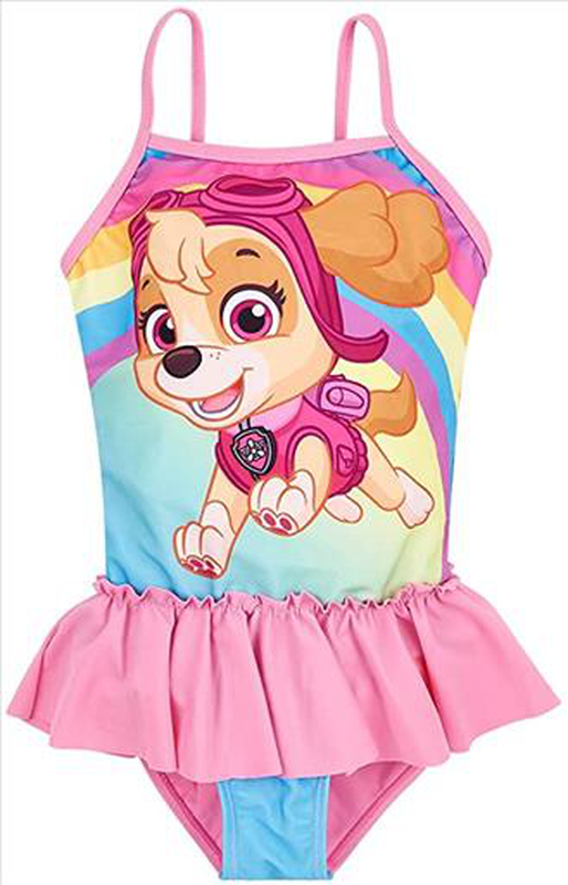 Paw patrol girls swimsuit with skirt 2 years-null