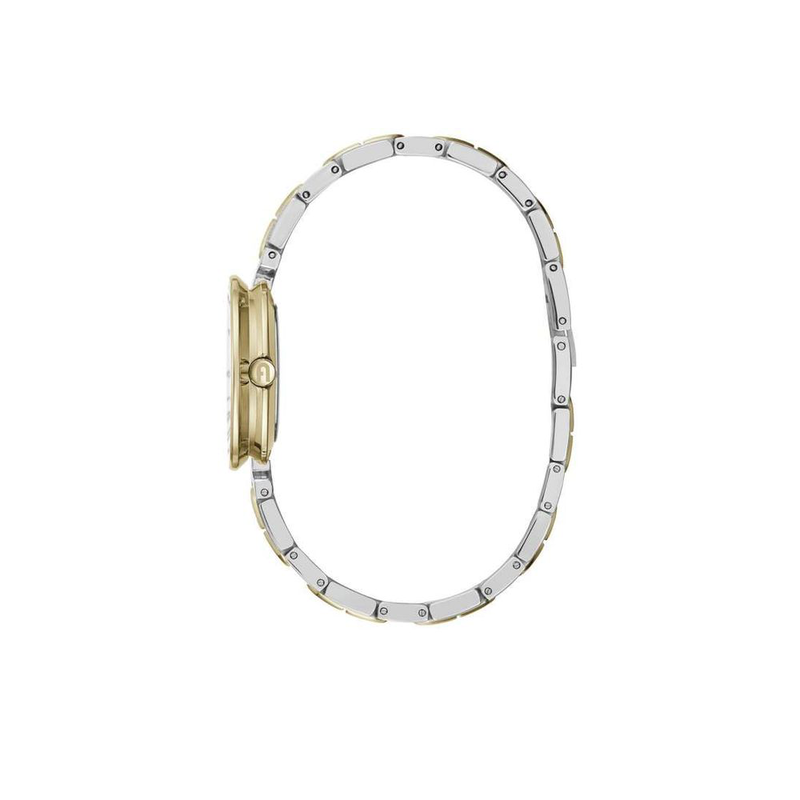 Gray stainless steel dress watch-null