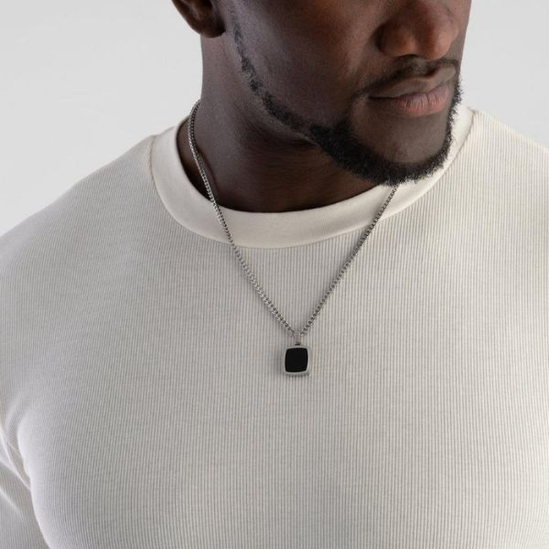 Boss men's jewellery necklace, , medium image number null