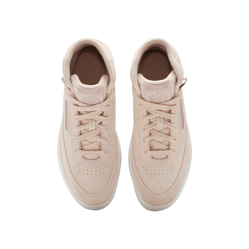 Reebok women club c geo mid shoes (gv7037)-null