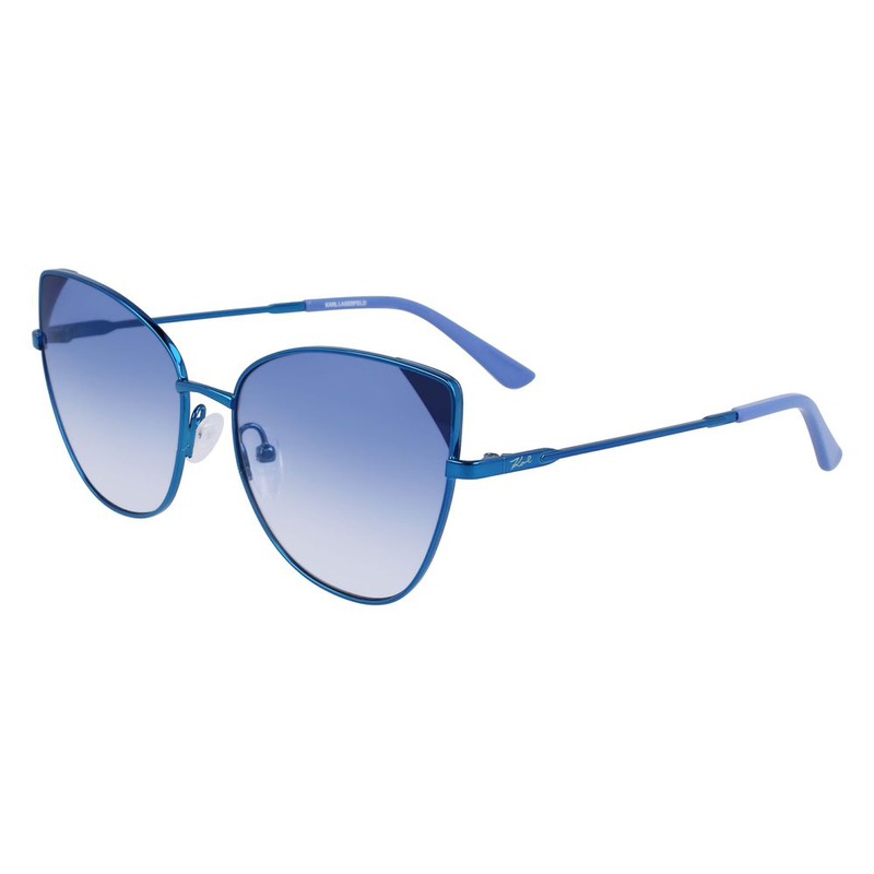 Blue metal sunglasses-null