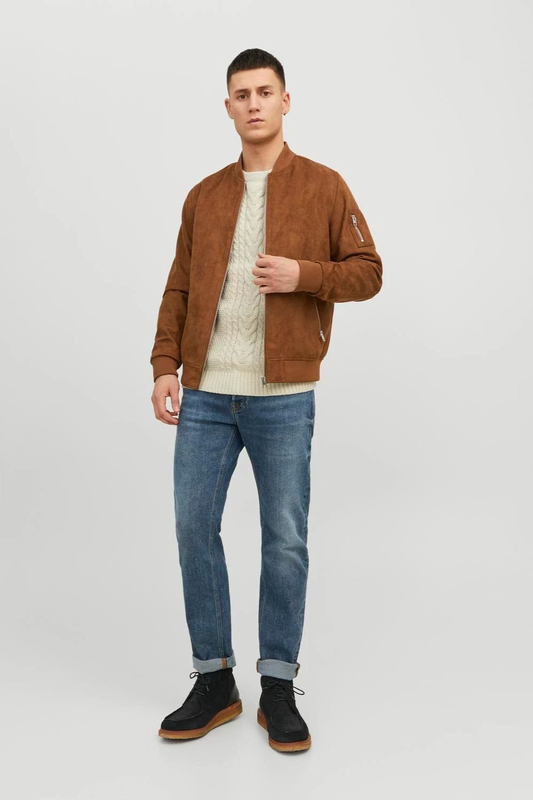 Jack & jones rocky faux suede jacket-null