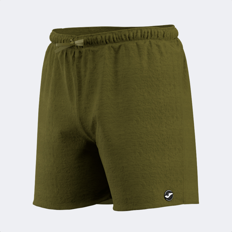 Stripe swim shorts khaki-null