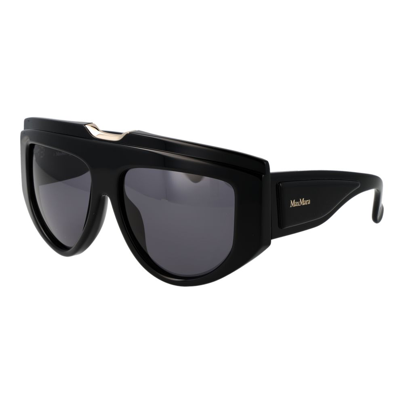 Black acetate sunglasses-null