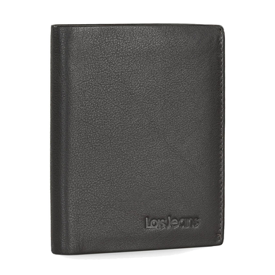 Πορτοφόλι ανδρικό δερμάτινο lois 205220-02 καφέ, Brown, medium