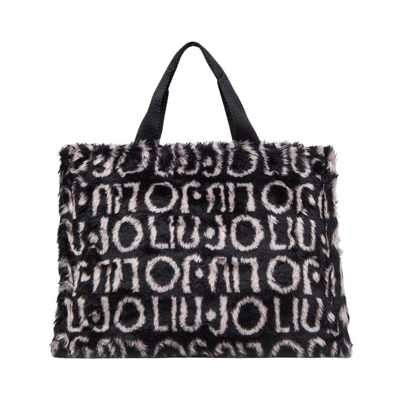 Product image: Liu Jo faux fur soft shopping bag aop-null