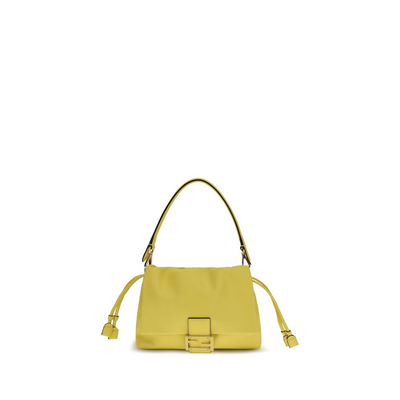 Bicolor lamb ovis aries aries shoulder bag, Bicolor, medium