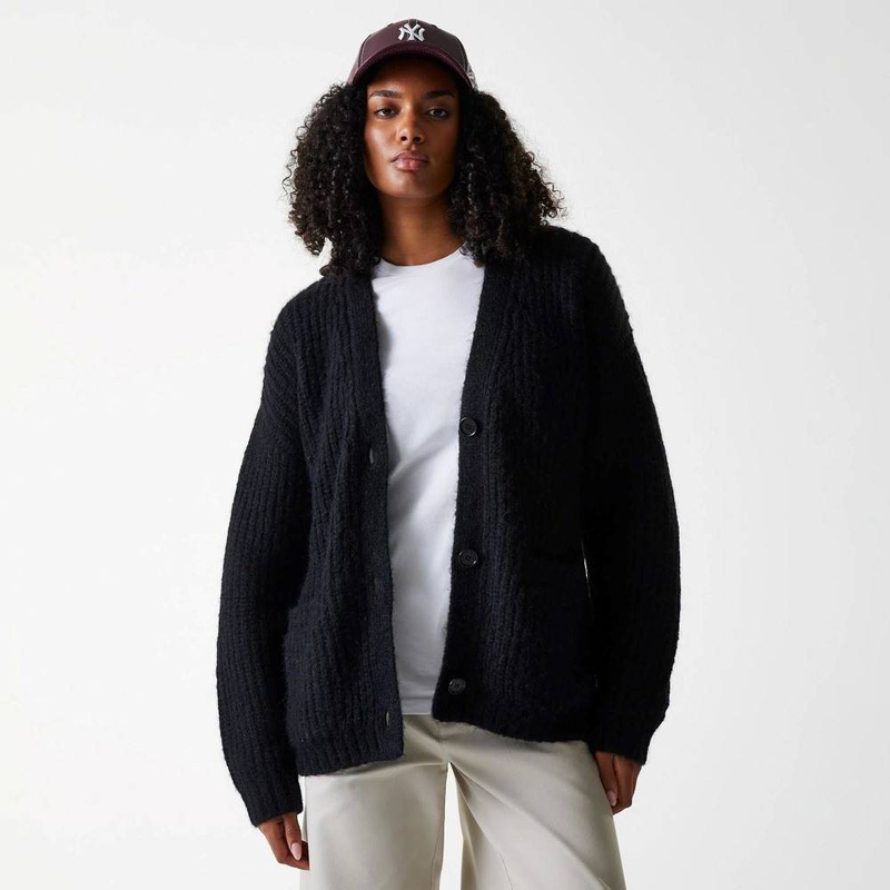 New era wmns mlb knit cardigan new york yankees-null