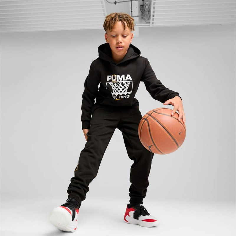 Basketball winning shot hoodie fleece b-null