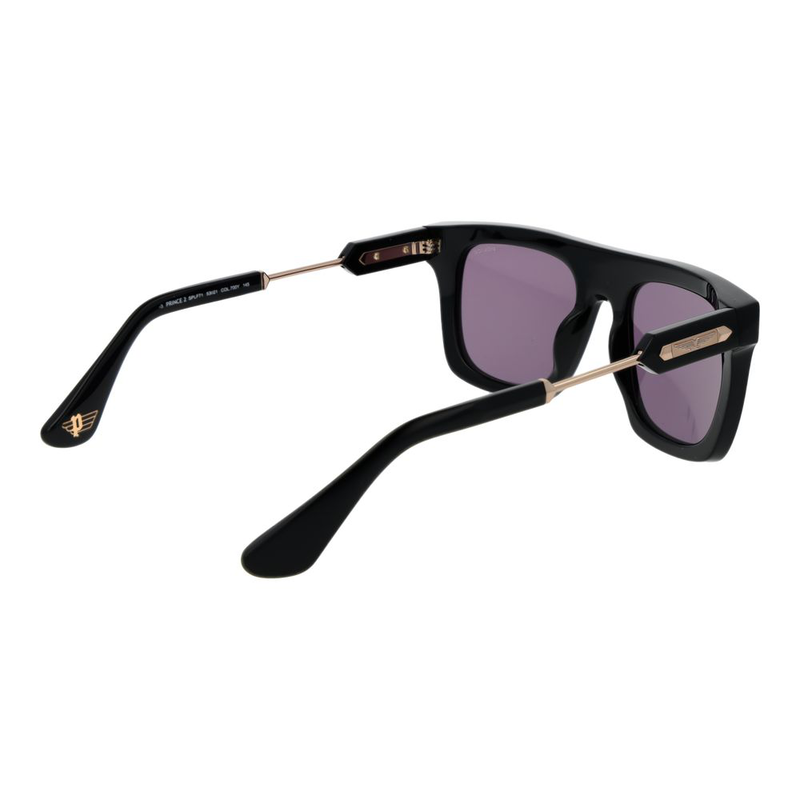 Black cellulose acetate sunglasses-null