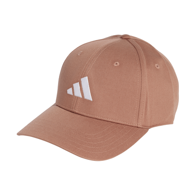 Adidas unisex new logo baseball cap, Warm Clay, medium